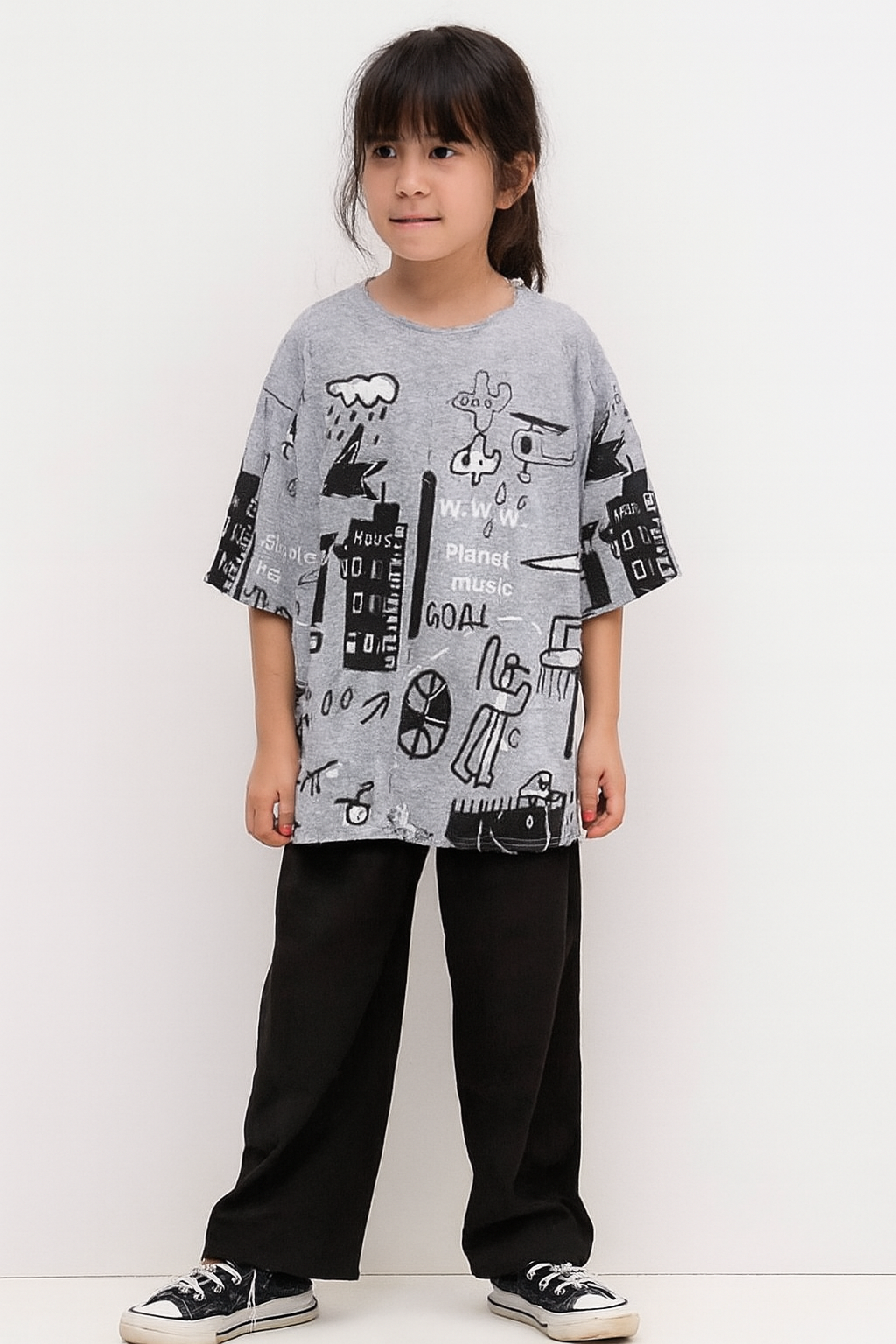 Graphic Planet Printed Kids Night Suit