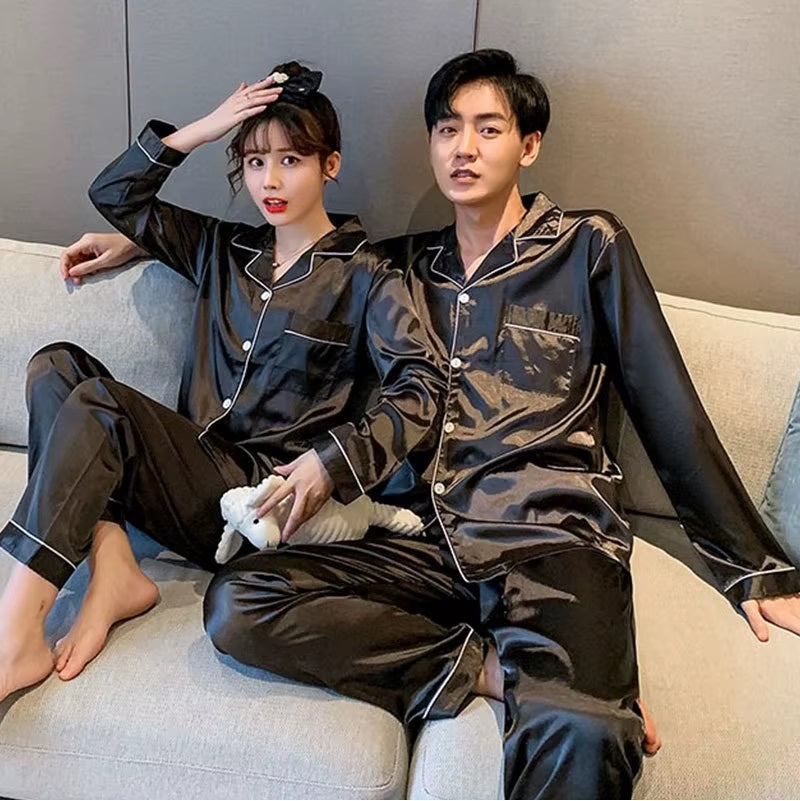 Premium Couple Silk PJ’s