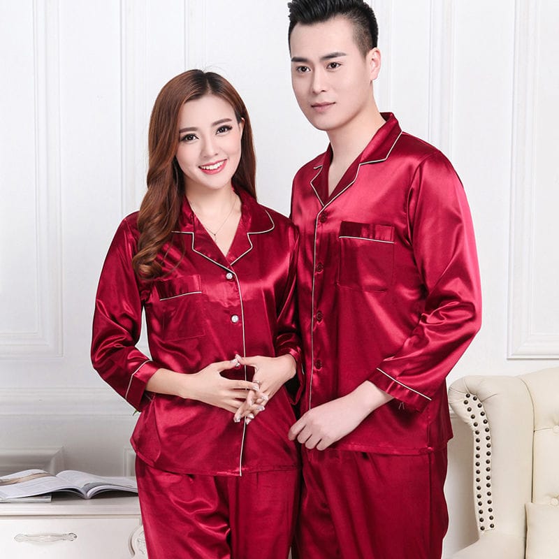 Premium Couple Silk PJ’s