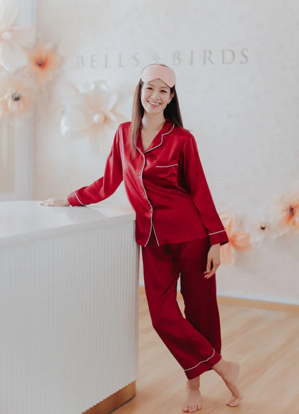Women’s Silk Pj’s Suit
