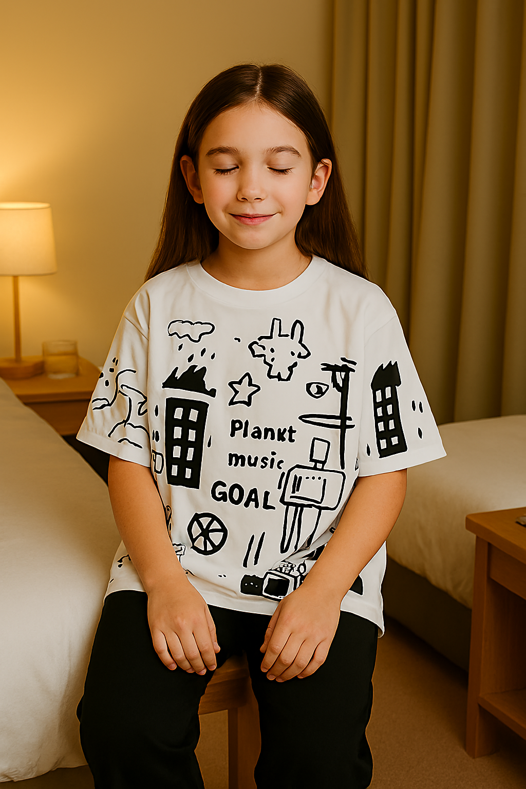 Graphic Planet Printed Kids Night Suit