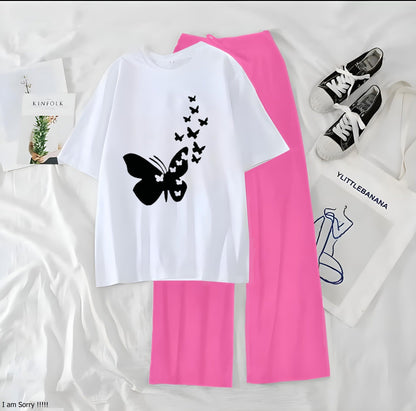 9 Butterfly Printed casual Night Wear