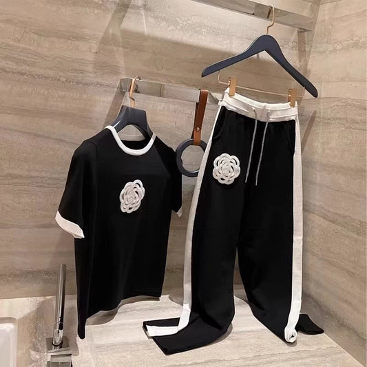 Sports Wear Gym and Track suit White and Black
