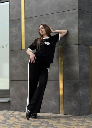Sports Wear Gym and Track suit White and Black