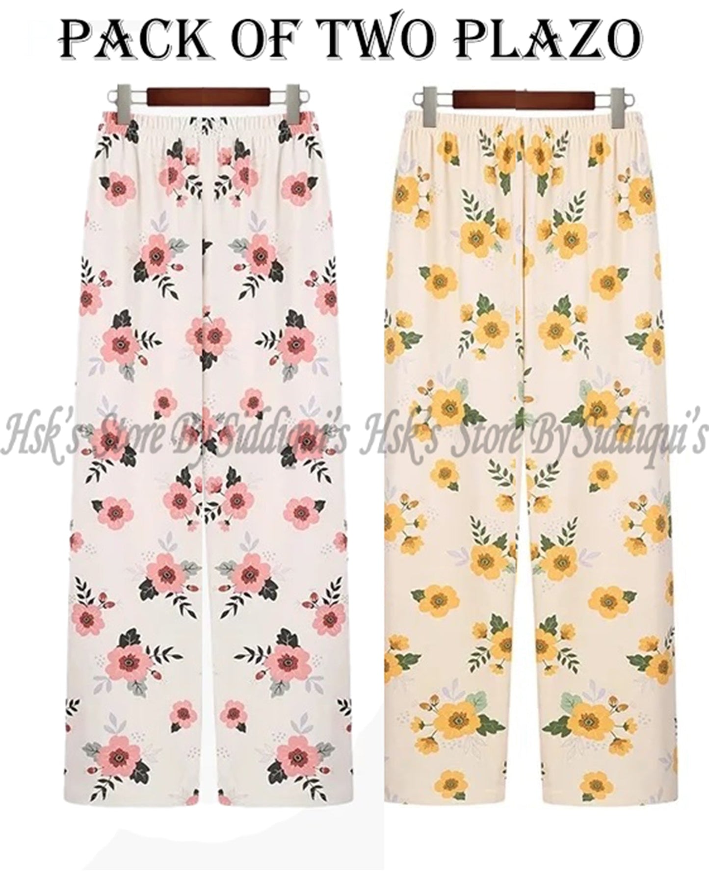 Pack of 2 Plazo Trousers