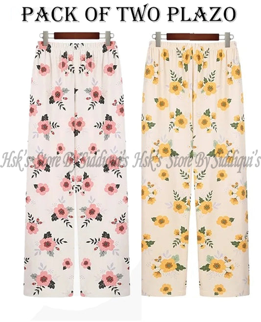 Pack of 2 Plazo Trousers